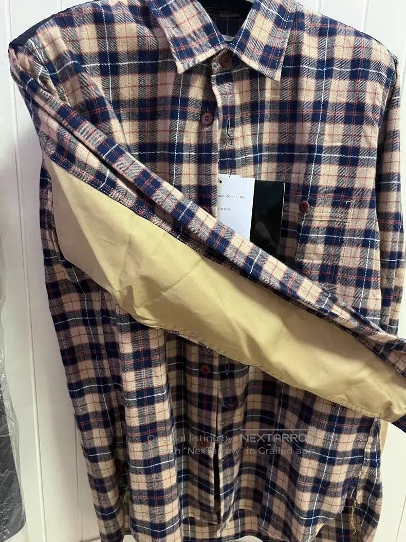 Junya Watanabe JUNYA WATANABE Brown Plaid Shirt. Size US XS / EU 42 / 0 - 7 Thumbnail