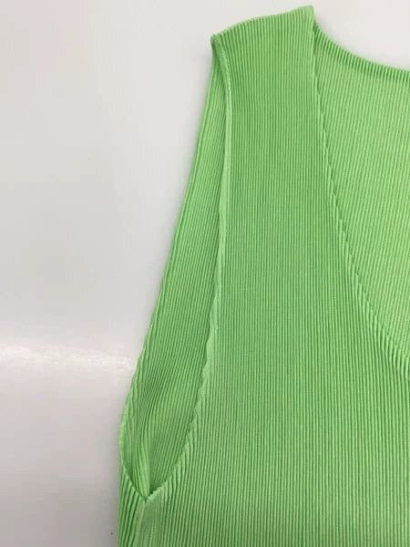 Issey Miyake issey miyake size:3 Retro green pleated top 2505-Nextarrow Size XXS / US 00 / IT 34 - 4 Thumbnail