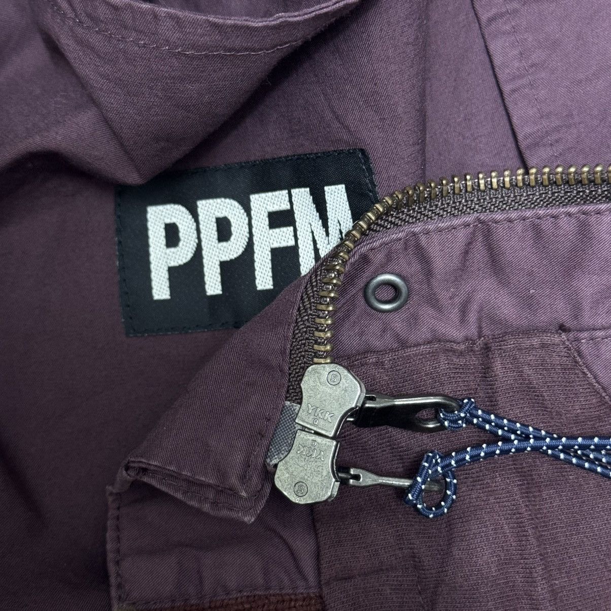 PPFM PPFM re birth Burgundy Hooded Jacket Size US S / EU 44-46 / 1 - 11 Thumbnail