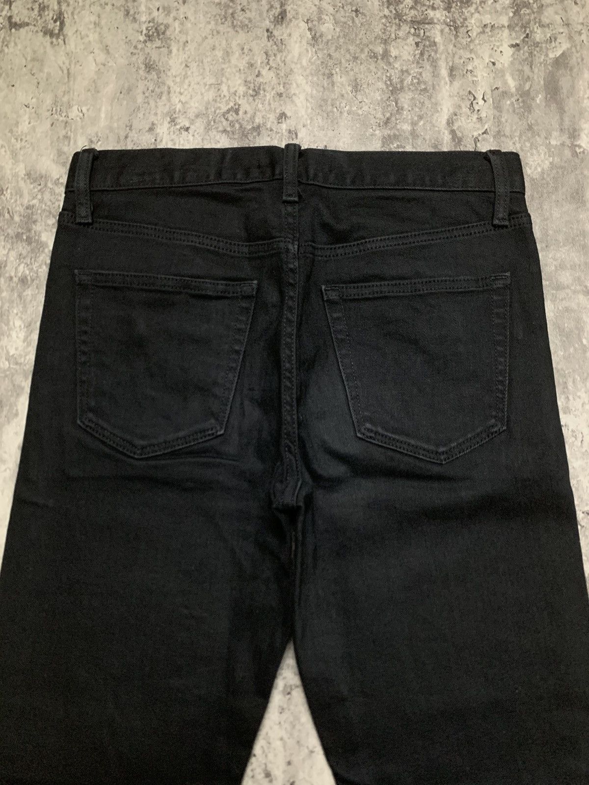 Uniqlo Uniqlo Slim Selvedge Black Denim Undercover Japan Style Size US 29 - 7 Thumbnail