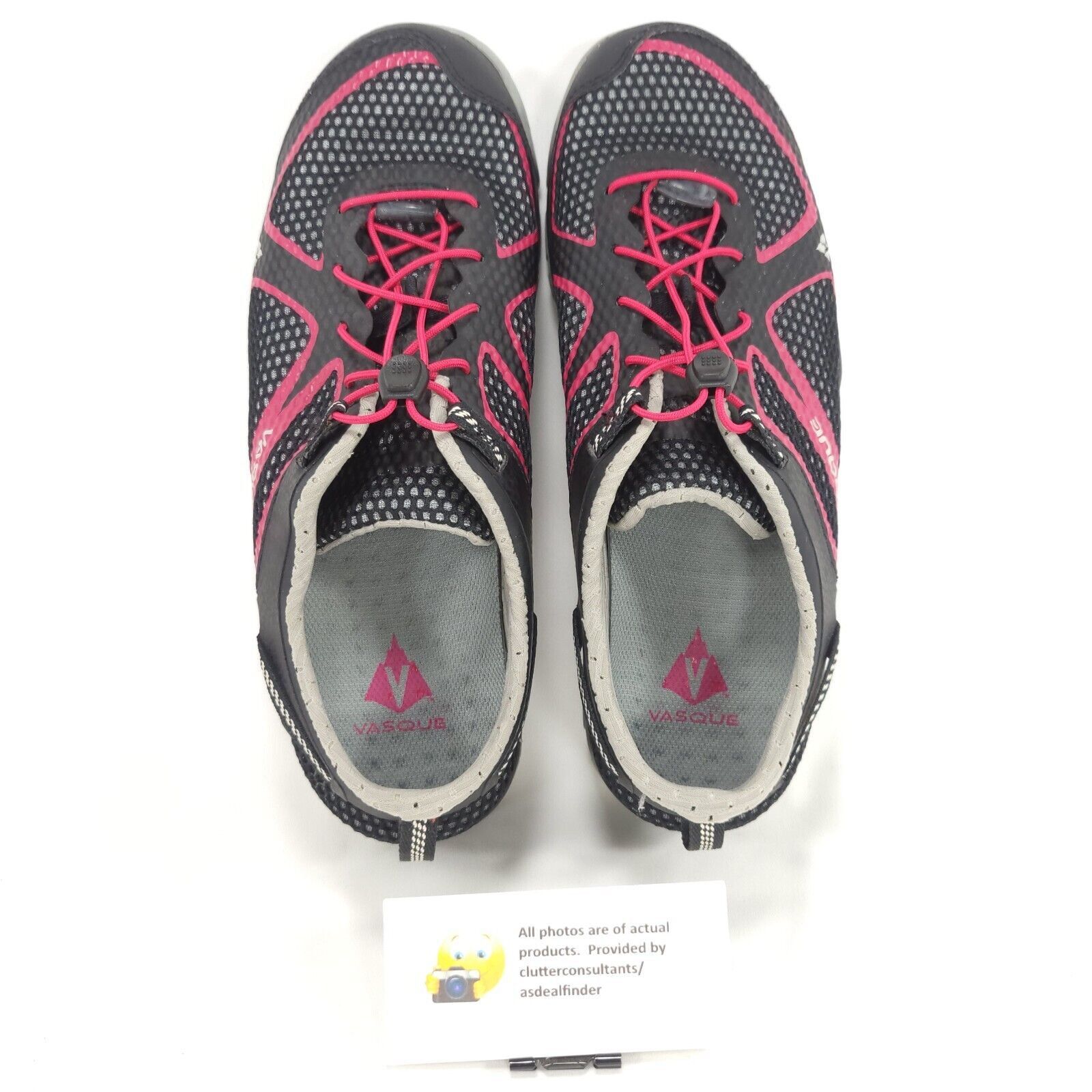 Vasque Vaspue All Terrain Shoe Womens Size 10.5 7053 Black Red Size US 10.5 / IT 40.5 - 6 Thumbnail