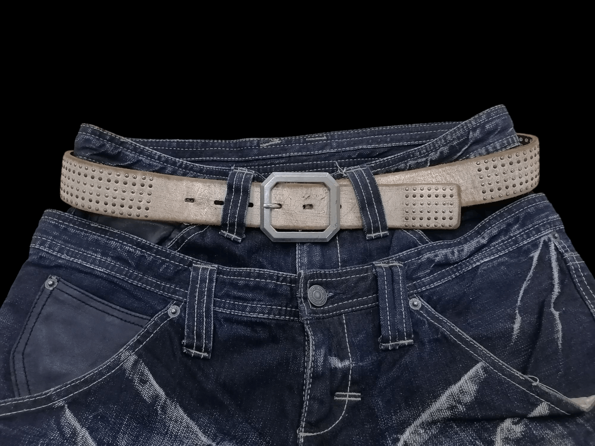 14th Addiction × Hysteric Glamour × If Six Was Nine Ppfm Japan Leather Craft Studded Leather Belts Size ONE SIZE - 2 Thumbnail