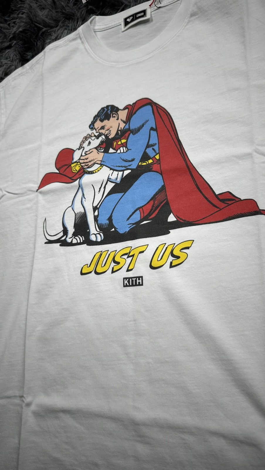 Superman | Kith Flight Vintage Tee - Black PH