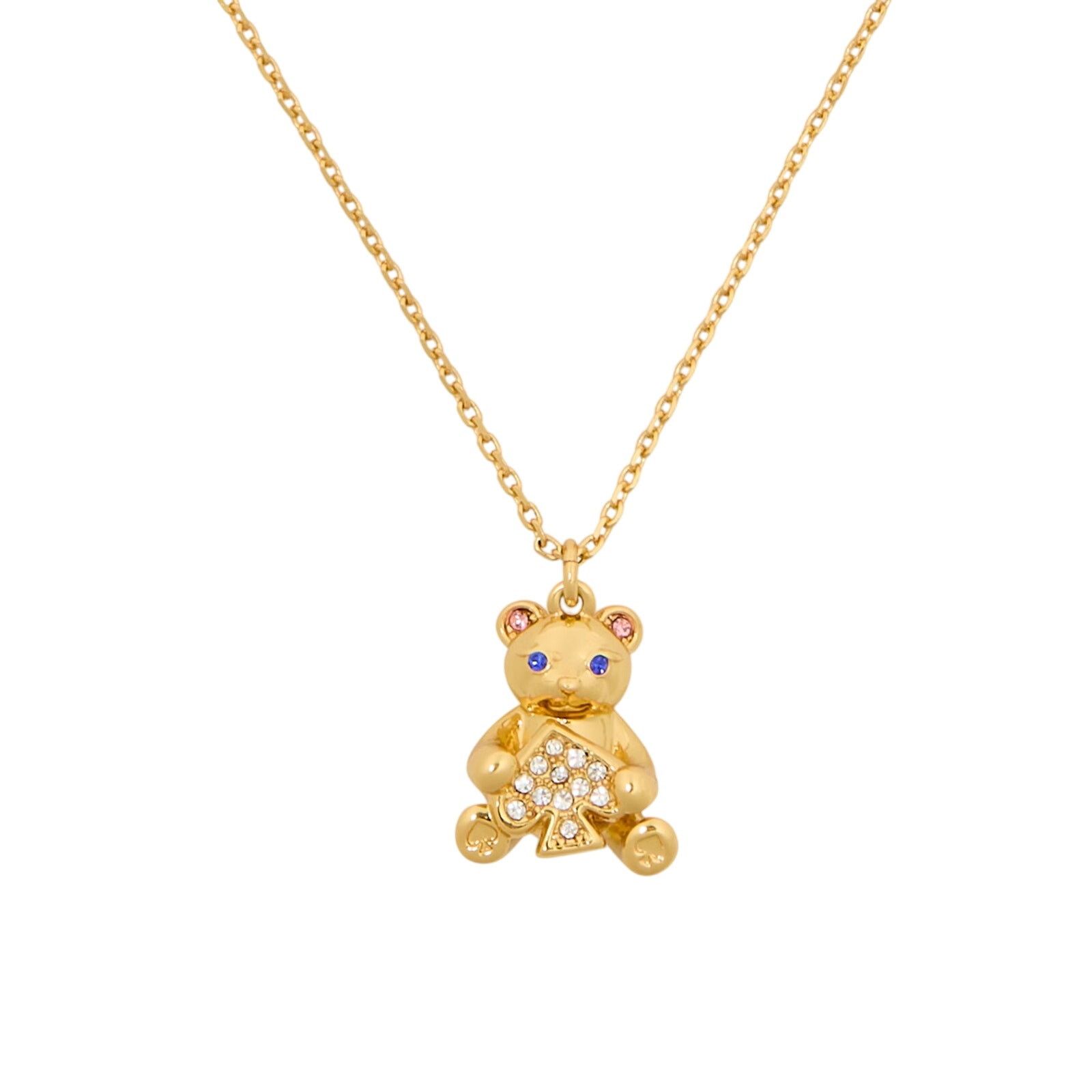 Kate Spade Kate Spade Oh What Fun Spade Teddy Bear Pendant Size ONE SIZE - 3 Thumbnail