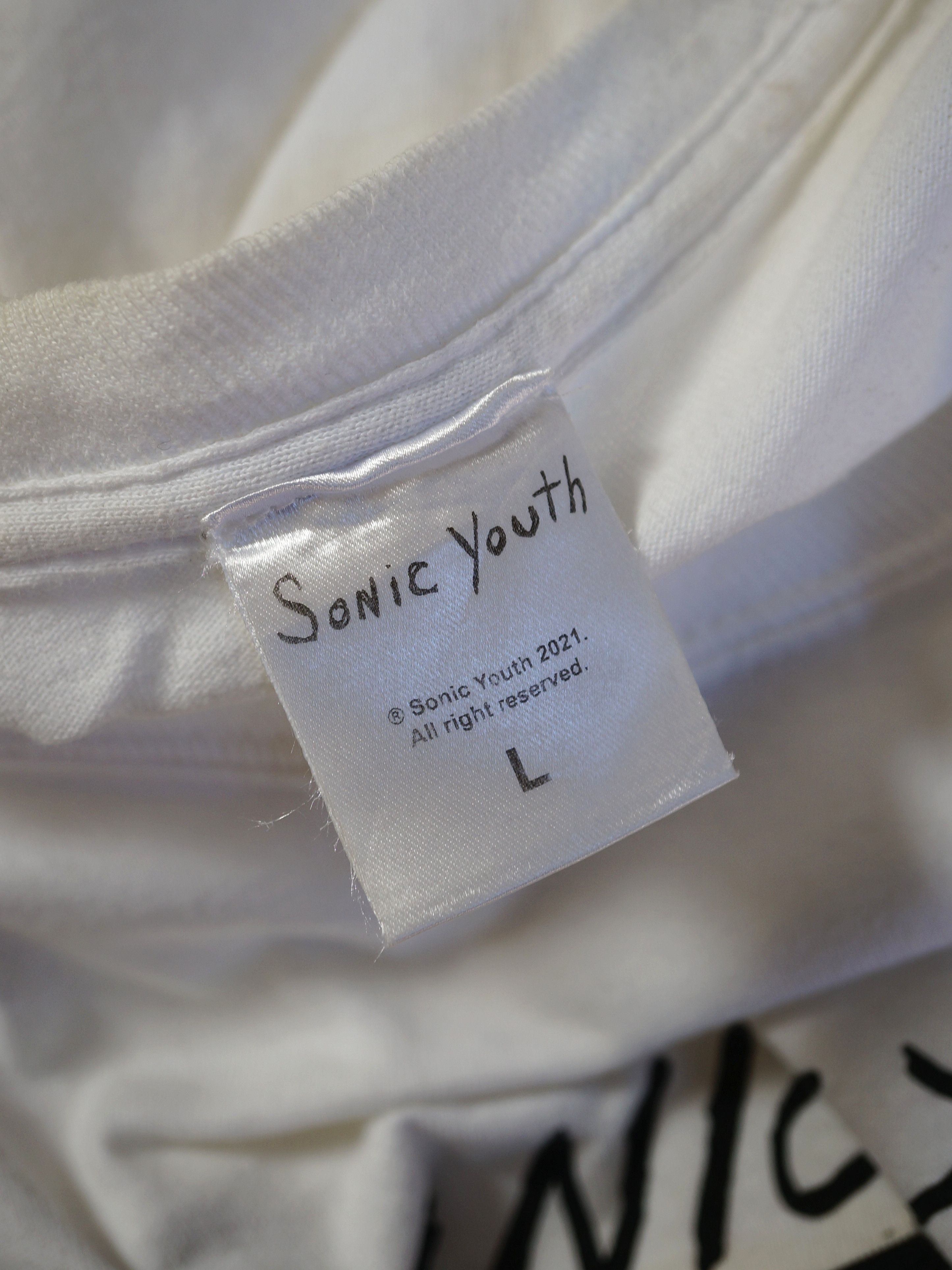 Band Tees 2021 Sonic Youth Longsleeve T-Shirt Size US L / EU 52-54 / 3 - 4 Thumbnail