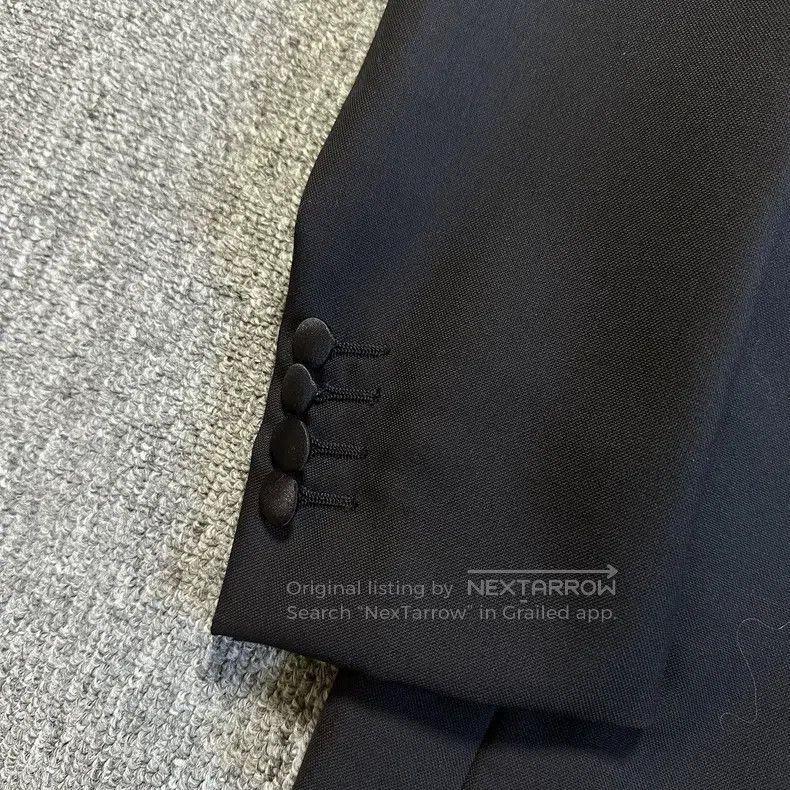 Dior Dior Narrow sword collar smoking suit Size 46R - 3 Thumbnail