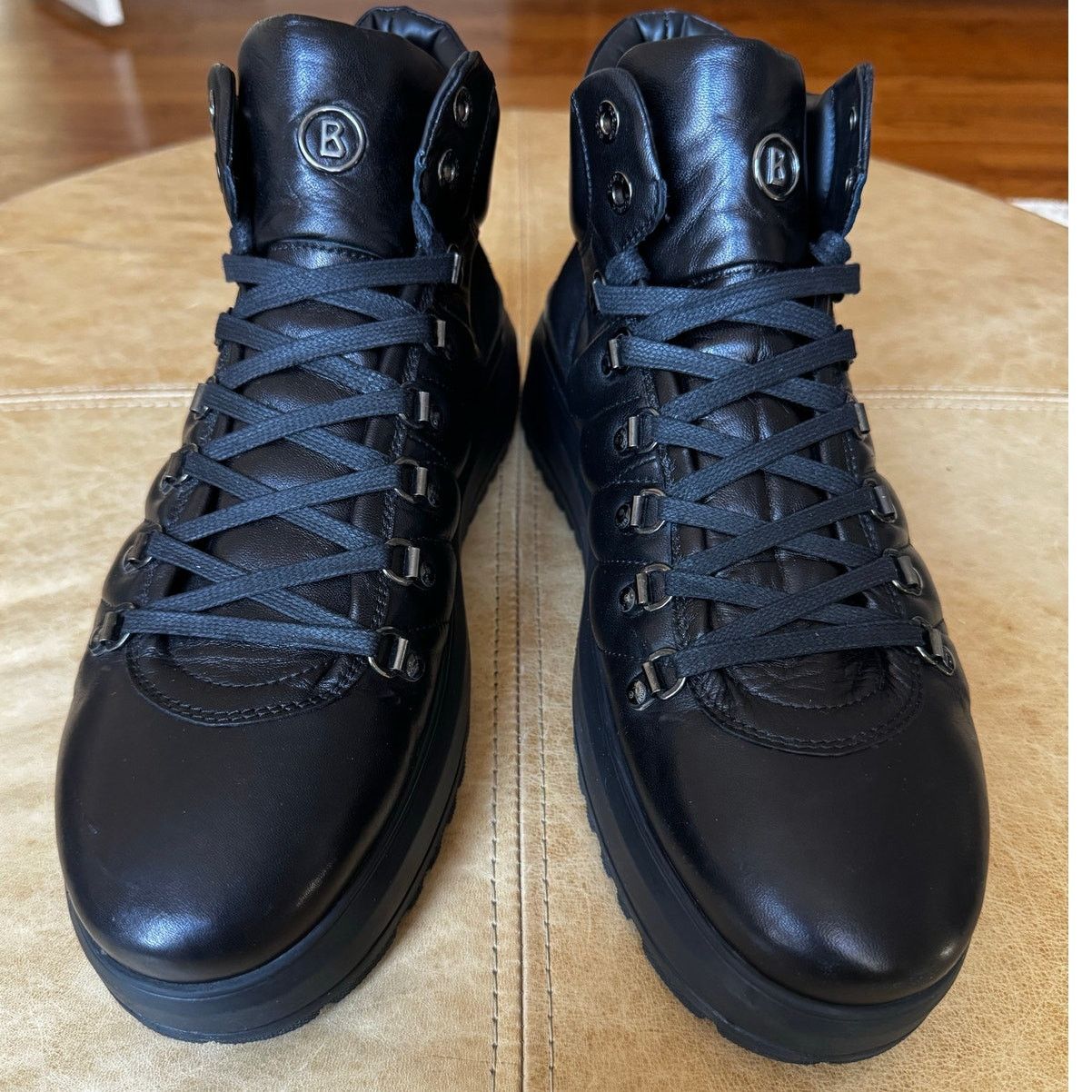 Bogner $590 Bogner high-top shoes, Made in Italy, size 45 (US12) Size US 12 / EU 45 - 1 Thumbnail