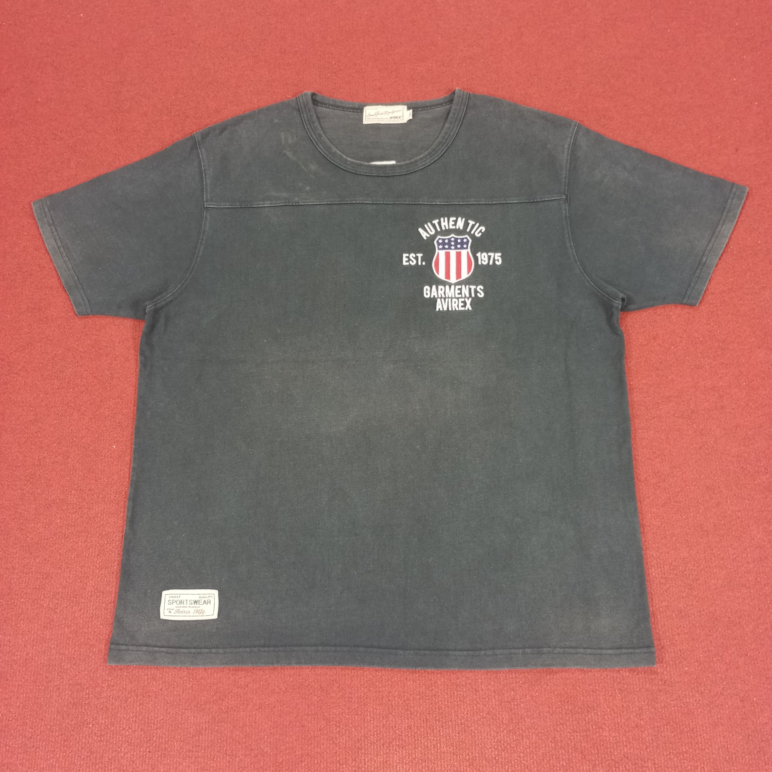 Avirex × Vintage Avirex USA Embroidery Design Tshirt Size US XL / EU 56 / 4 - 3 Thumbnail