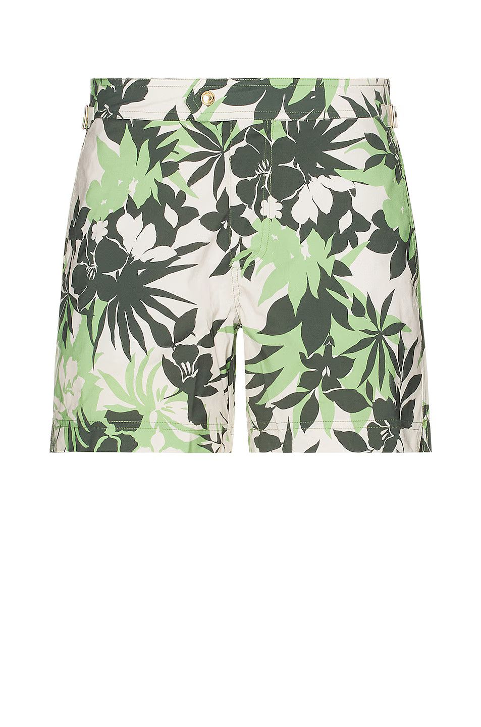 Tom Ford o1w1db10225 BSS001 Flower Print Swimsuit in Multicolor Size US 38 / EU 54 - 1 Thumbnail