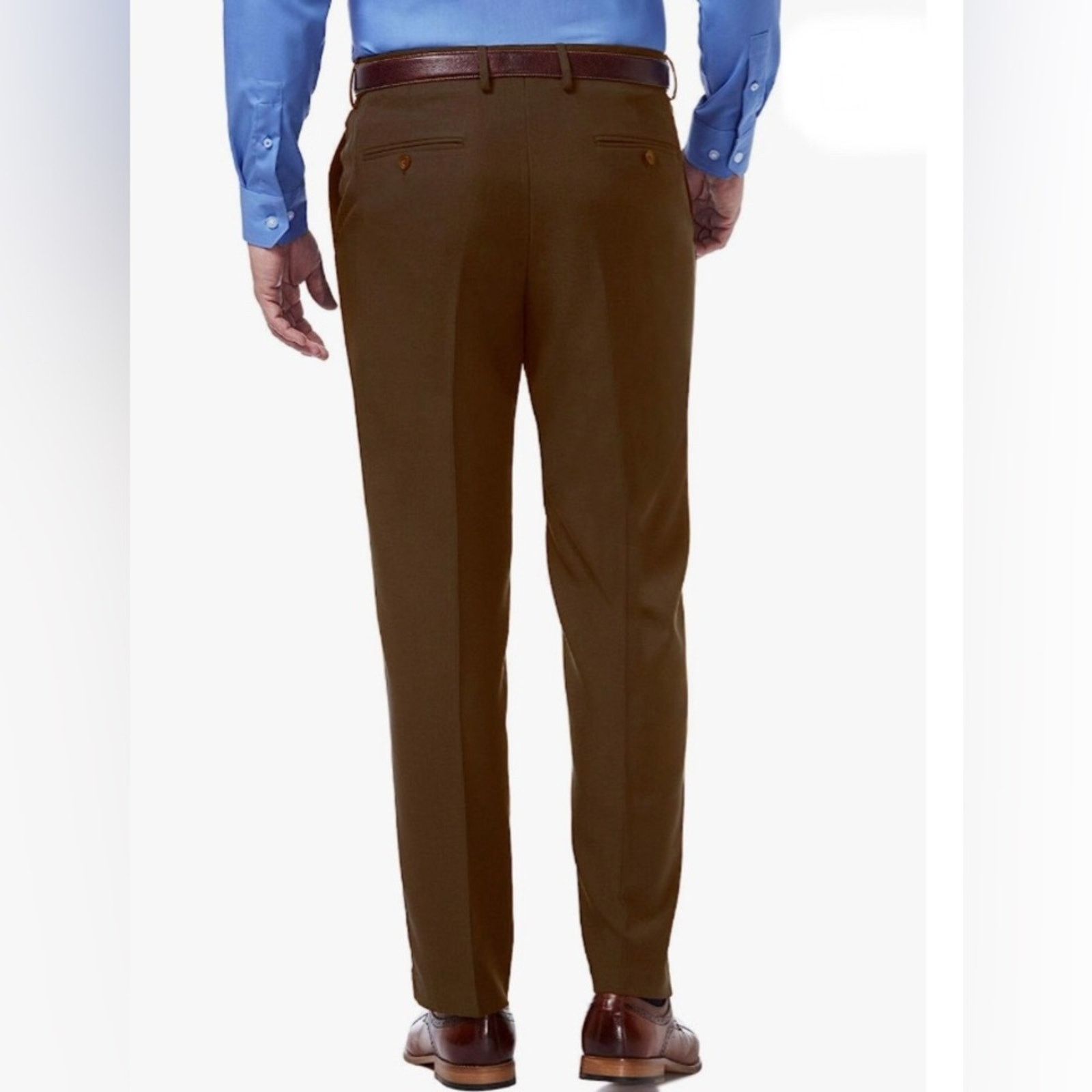 Haggar Haggar Smart Fiber Classic Fit Khaki Pants Size US 38 / EU 54 - 2 Thumbnail