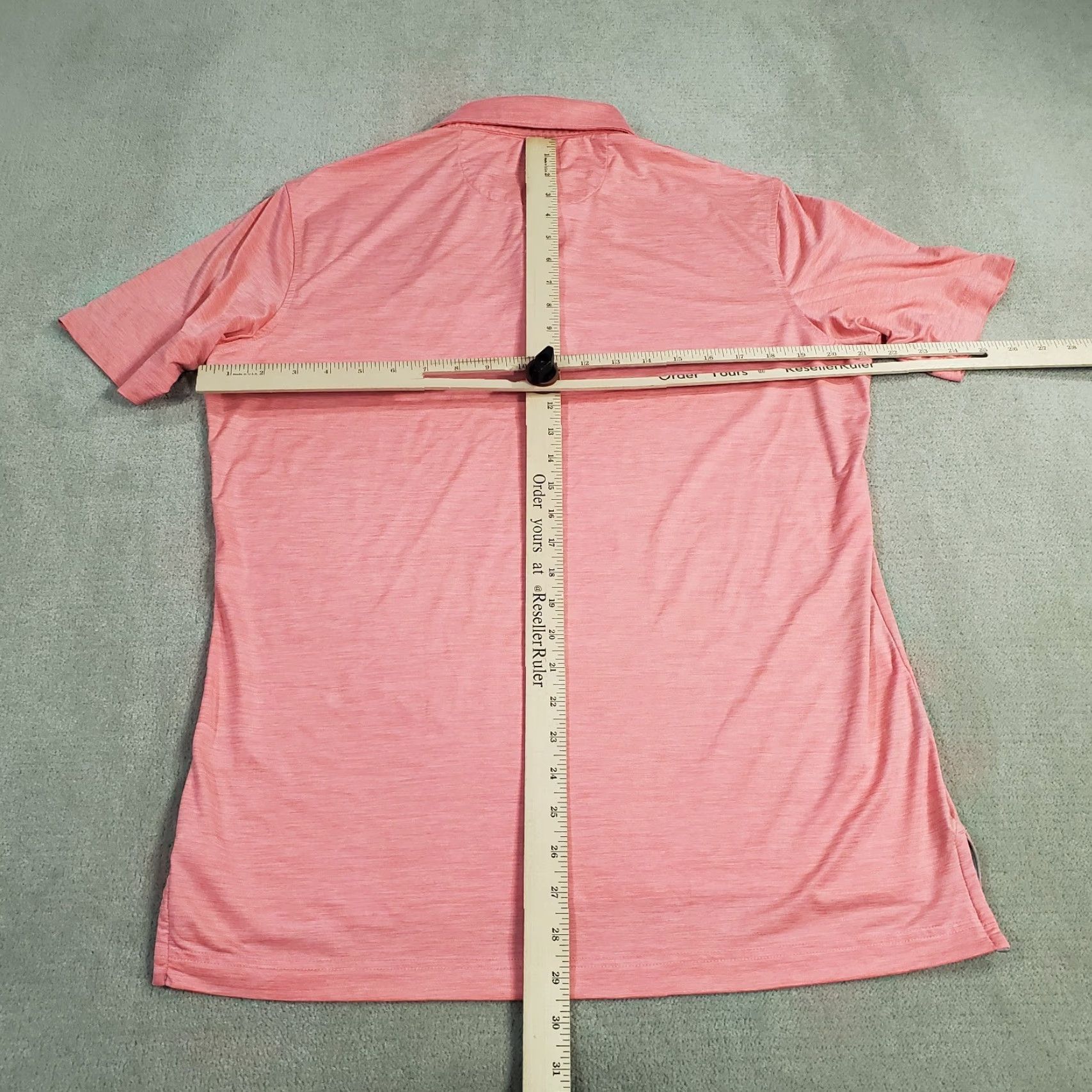 johnnie-O johnnie-O Polo Shirt Mens M Red Performance Stretch Collared Shirt Polo Logo Breathable Casual Golf Size US M / EU 48-50 / 2 - 5 Thumbnail