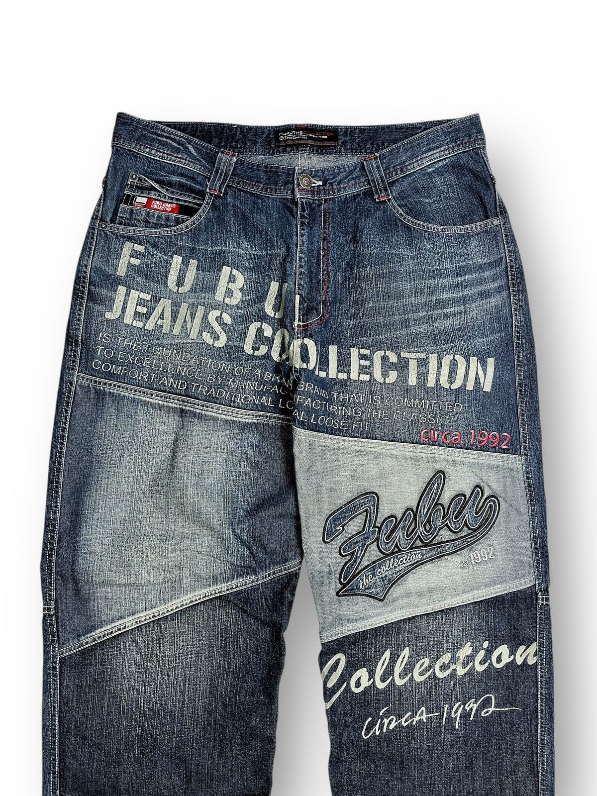 Fubu Fubu Collection Circa 1992 Vintage Denim Pants Size US 36 / EU 52 - 3 Thumbnail