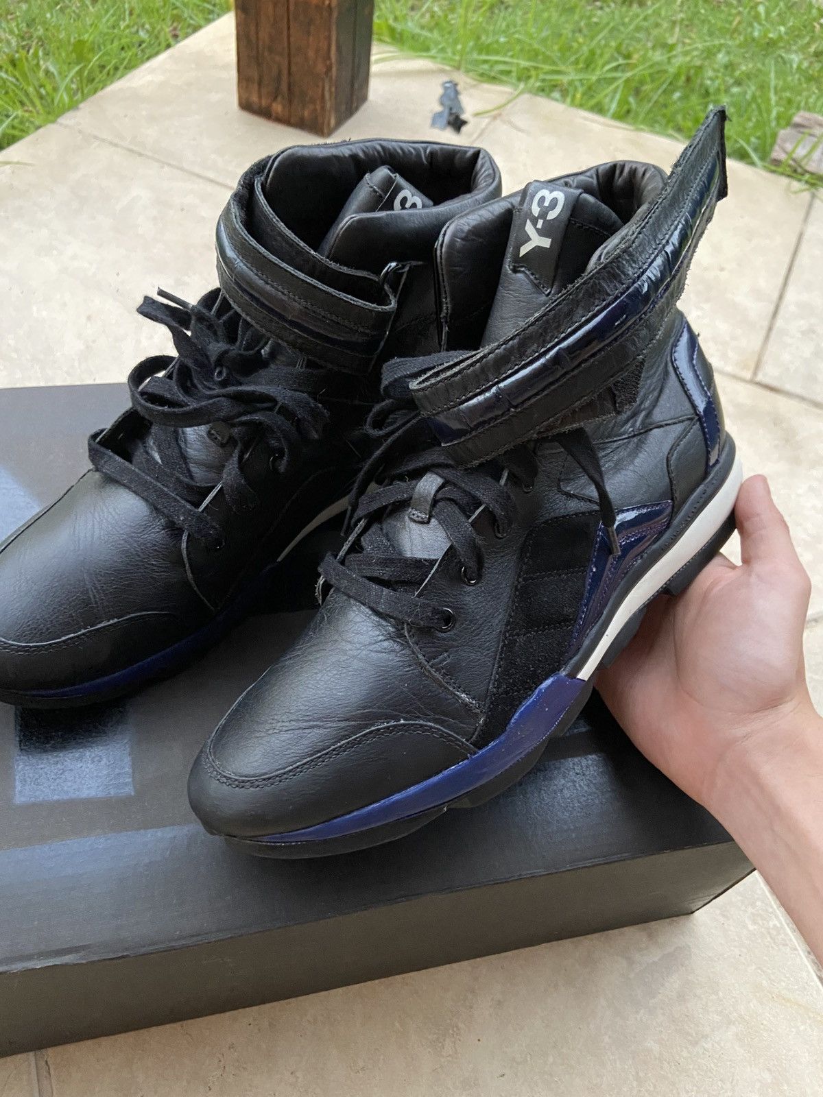 Yohji Yamamoto UNRELEASED Adidas x Yohji Yamamoto Y-3 - RARE SAMPLE PIECE Size US 9.5 / EU 42-43 - 1 Thumbnail