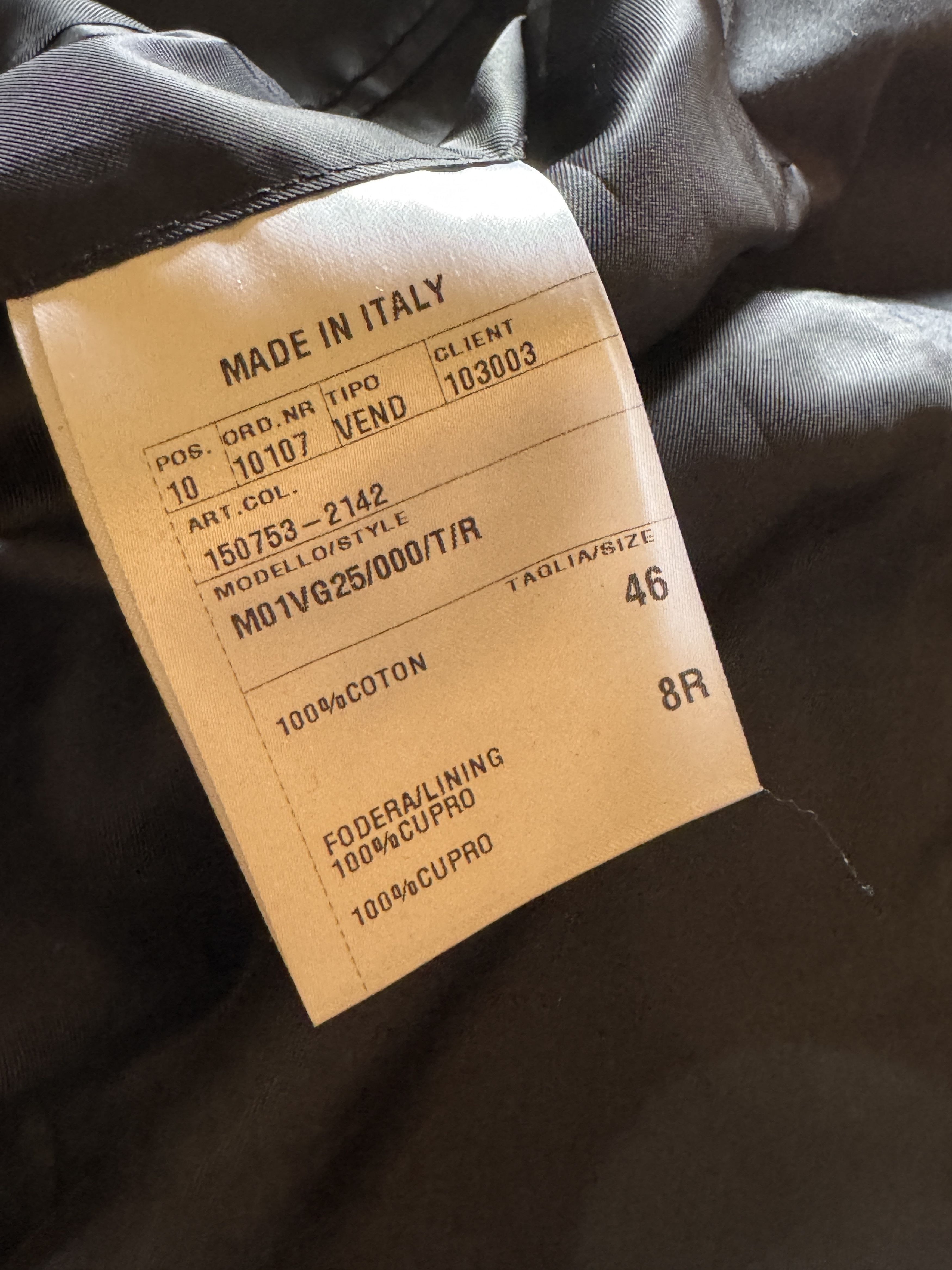 Lanvin Navy Blazer Size 38R - 7 Thumbnail