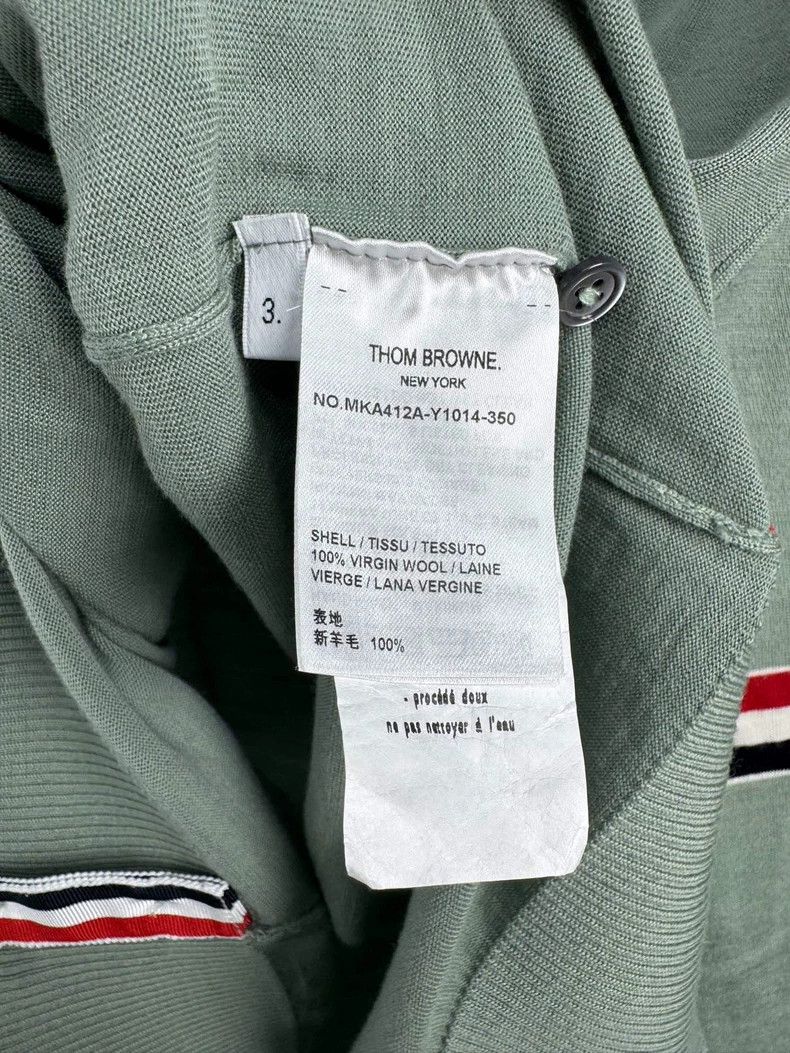 Thom Browne Thom Browne Double armband colored striped knit sweater Size US L / EU 52-54 / 3 - 4 Thumbnail