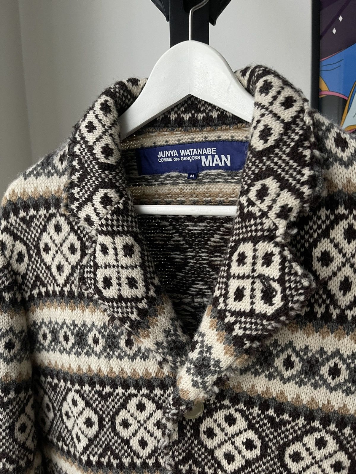 Comme des Garcons Comme Des Garcons Junya Watanabe Fall 2003 Knited Blazer Size US M / EU 48-50 / 2 - 12 Thumbnail