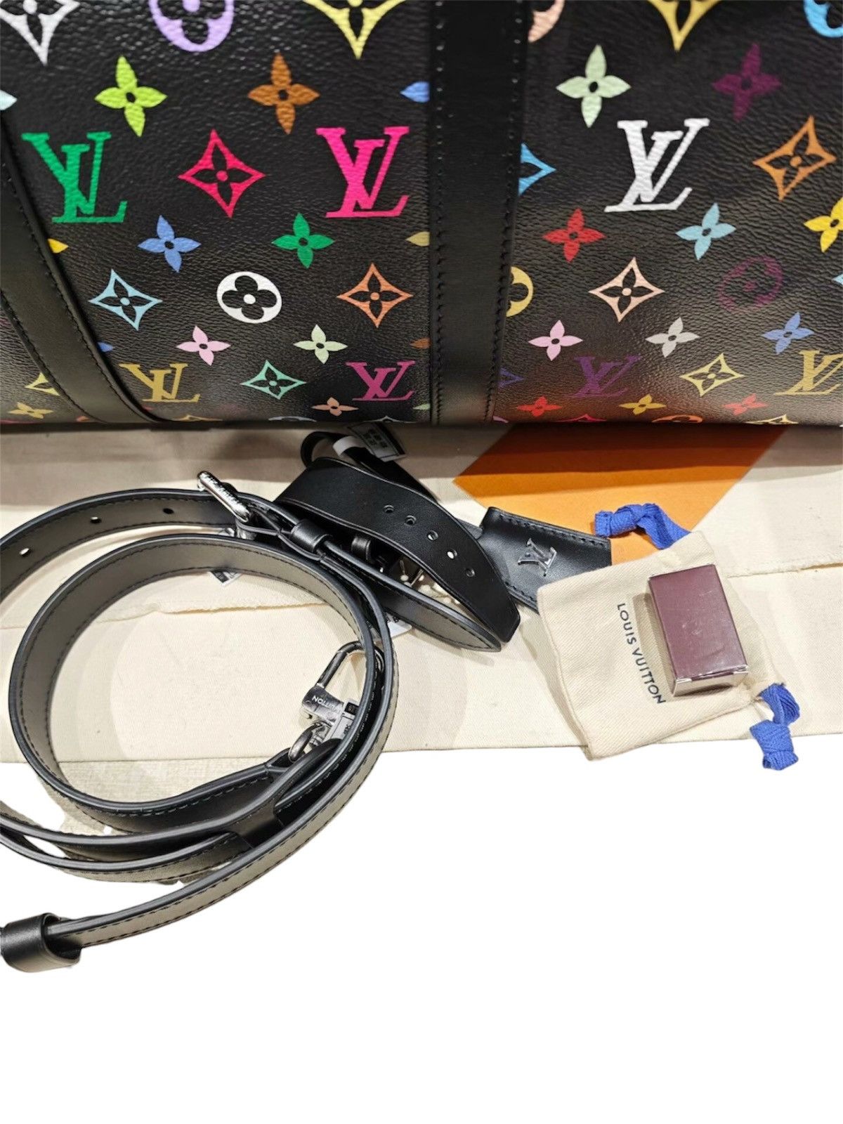 Louis Vuitton × Takashi Murakami Louis Vuitton x Takashi Murakami 50 Monogram Keepall limited Size ONE SIZE - 2 Thumbnail