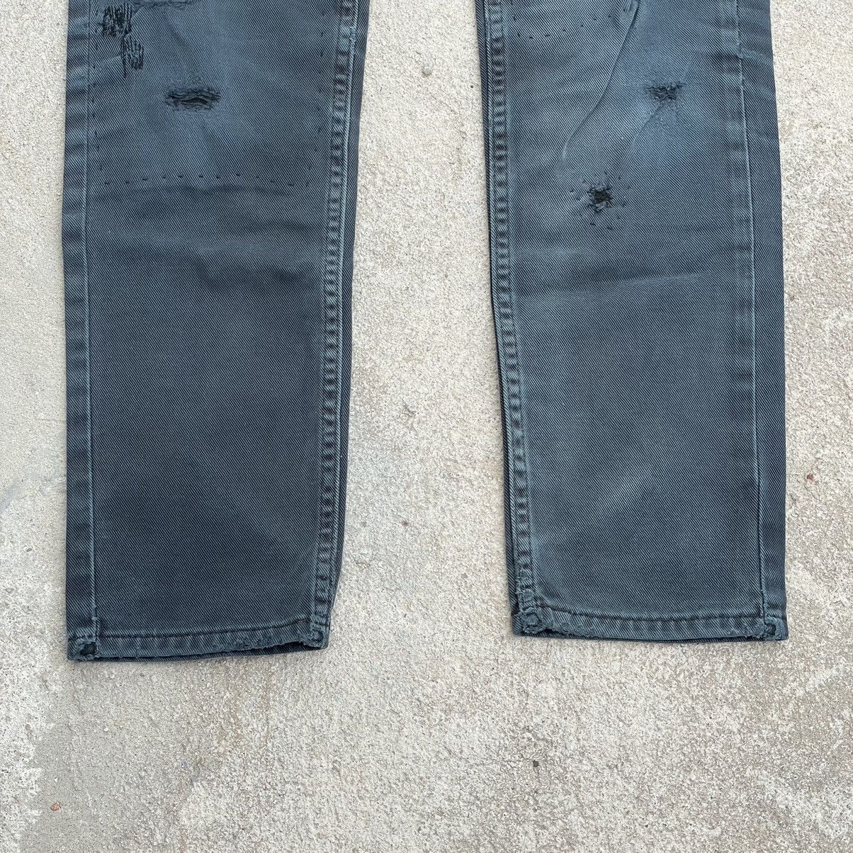 Levi's Made & Crafted × Levi's Vintage Clothing “LEVIS” DISTRESSED SLIM FIT DENIM JEANS Size US 29 - 6 Thumbnail