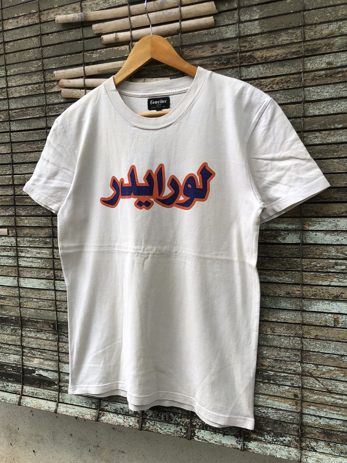 Japanese Brand Vintage Japanese Brands Lowrider Arabic Font Tshirt Size US M / EU 48-50 / 2 - 4 Thumbnail