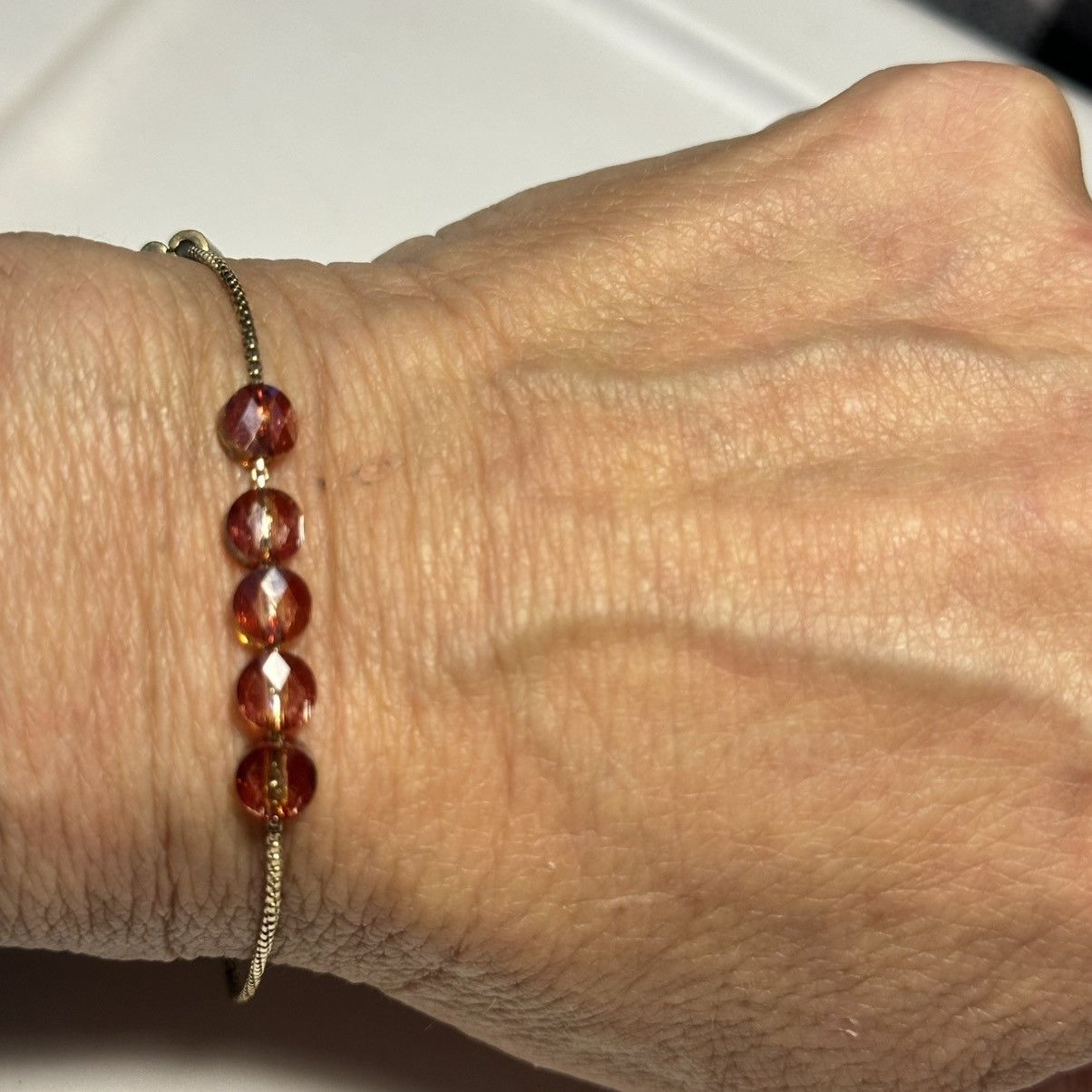 Other Alex and Ani Lava Crystal Infusion Expandable Bracelet Size ONE SIZE - 4 Thumbnail
