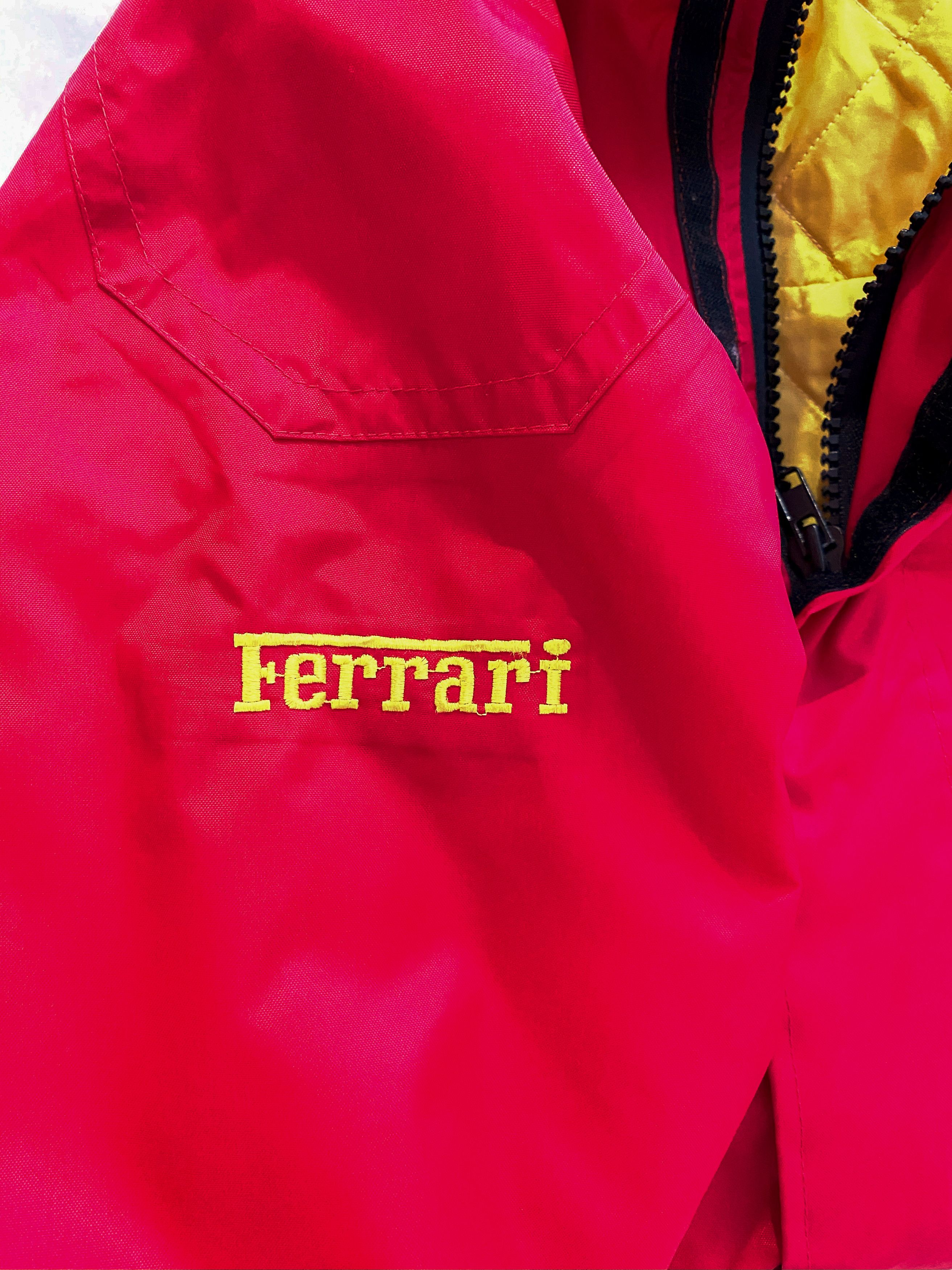 Ferrari Vintage Ferrari Official 1996 Nylon Jacket Parka F1 Size L Size US L / EU 52-54 / 3 - 8 Thumbnail