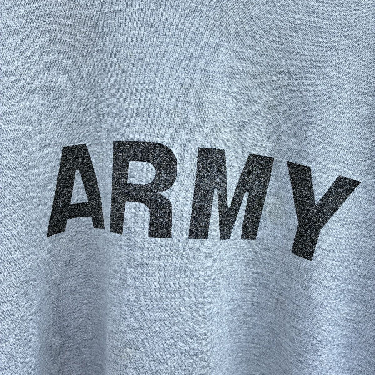 Other US ARMY Jerzees Super Heather Grey Sweatshirt Size US XL / EU 56 / 4 - 4 Thumbnail