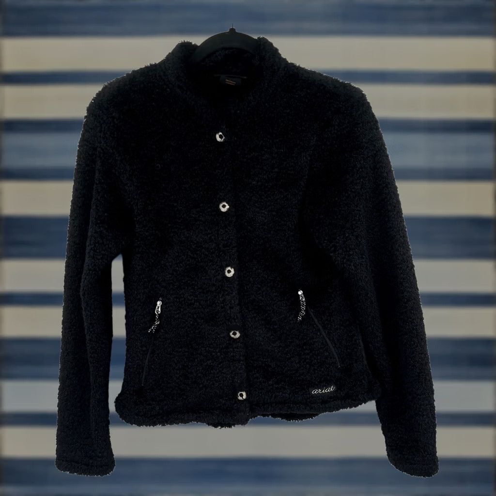 Ariat Ariat Fleece Jacket - Womens M/M Black Size M / US 6-8 / IT 42-44 - 1 Thumbnail