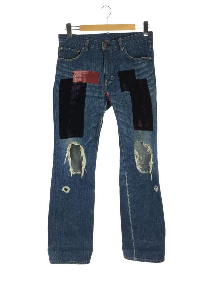 Number (N)ine NUMBER (N)INE denim pants Size US 32 / EU 48 - 1 Thumbnail