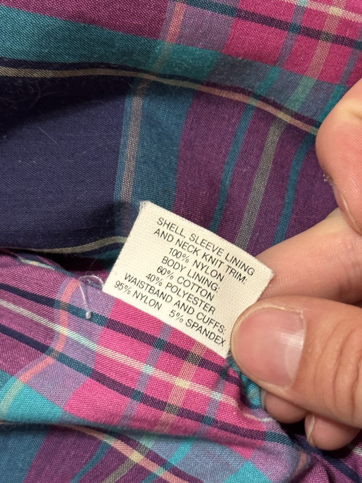 L.L. Bean LL Bean Womens Sm Blue Windbreaker 21x23 Vintage 90s Jacket Size S / US 4 / IT 40 - 5 Thumbnail