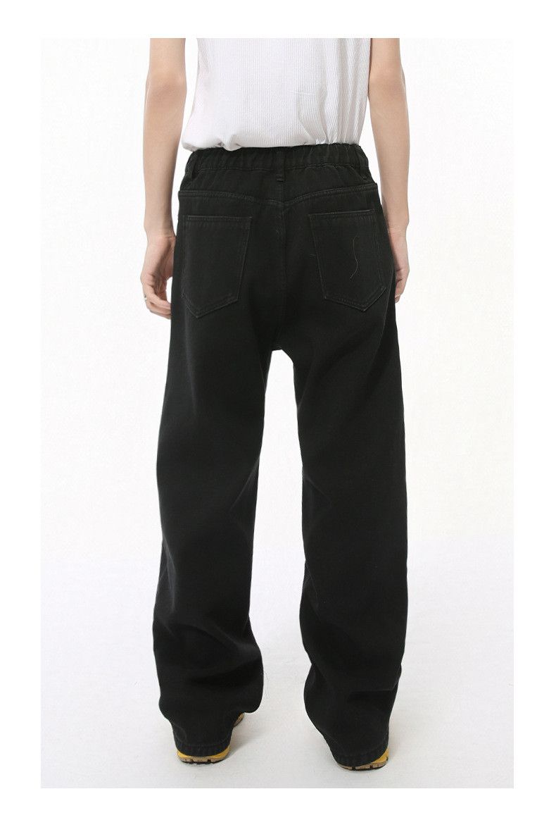 Japanese Brand Men's Retro Cleanfit Straight Leg Washed Jeans Size US 32 / EU 48 - 4 Thumbnail