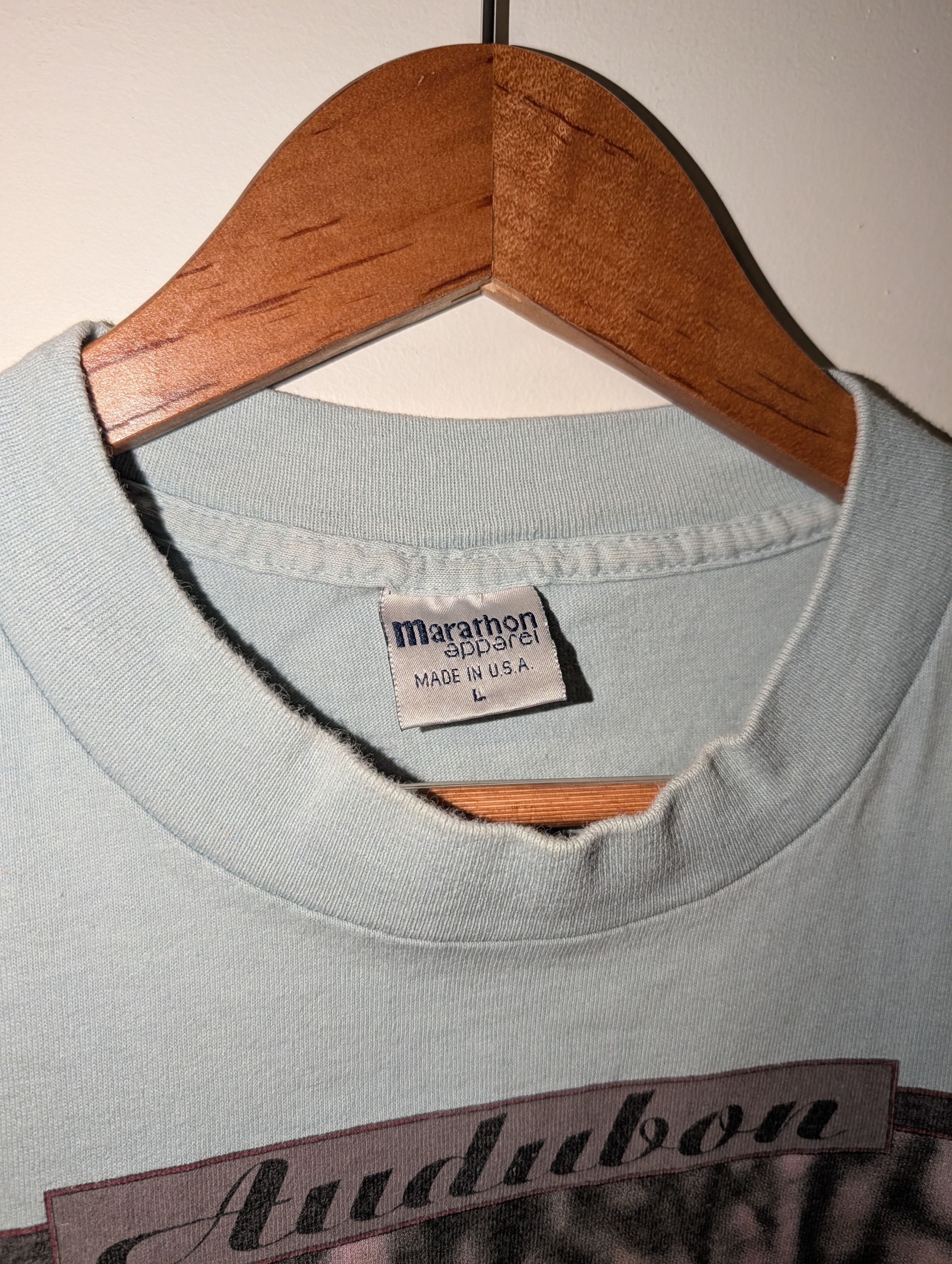 Vintage VTG Audubon Wilderness Company Deer Graphic T-Shirt Animal Size US L / EU 52-54 / 3 - 4 Thumbnail