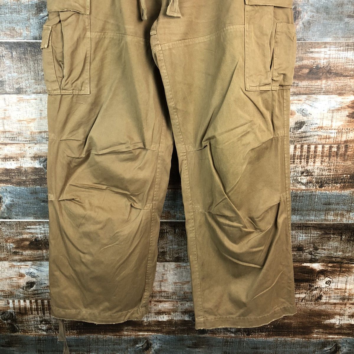 Japanese Brand Arme Brown Cargo Multipocket Pants #A1921 Size US 31 - 6 Thumbnail