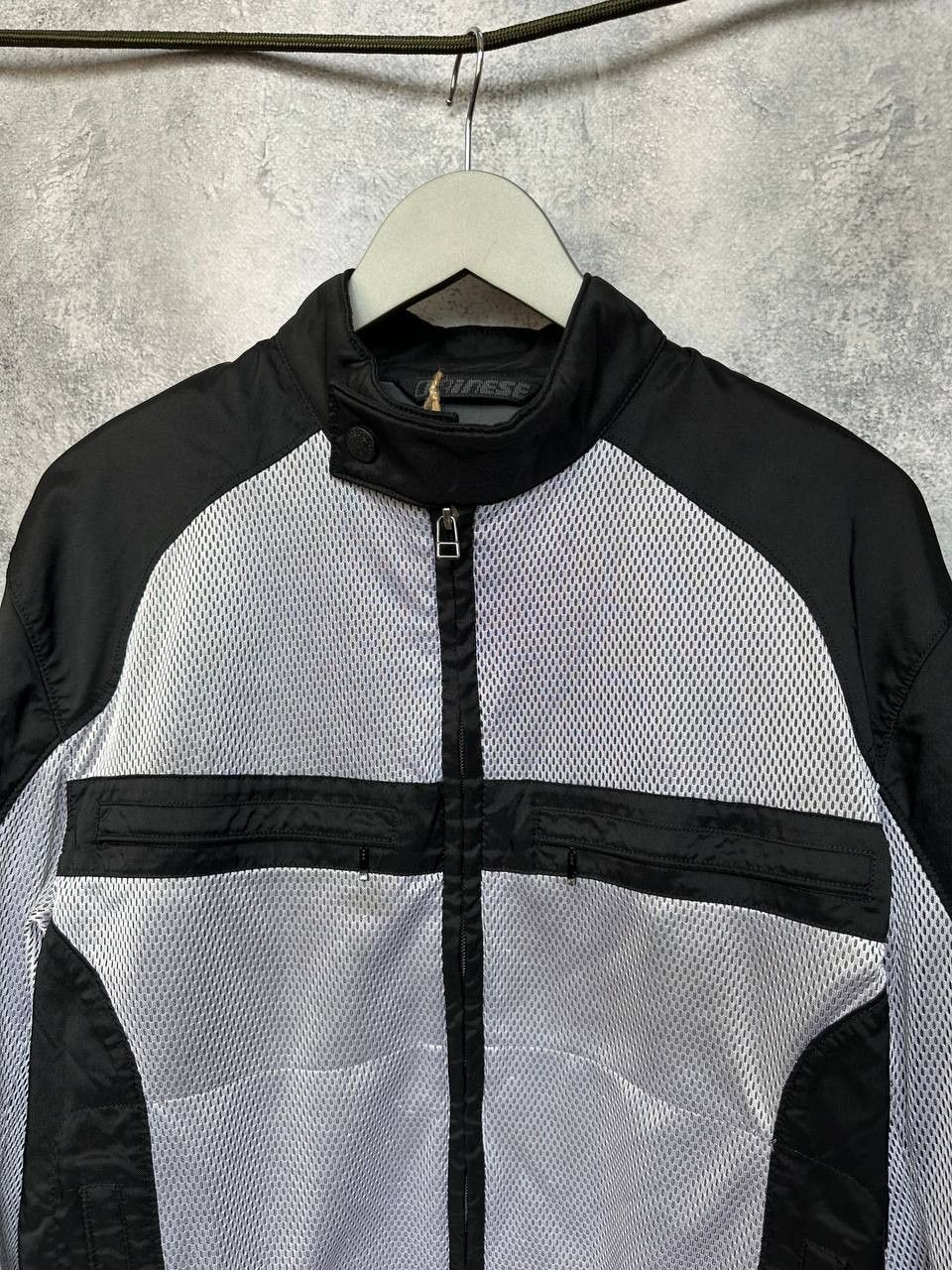 Dainese Dainese Air Frame Mesh Motorcycle Jacket Black White Size US L / EU 52-54 / 3 - 5 Thumbnail