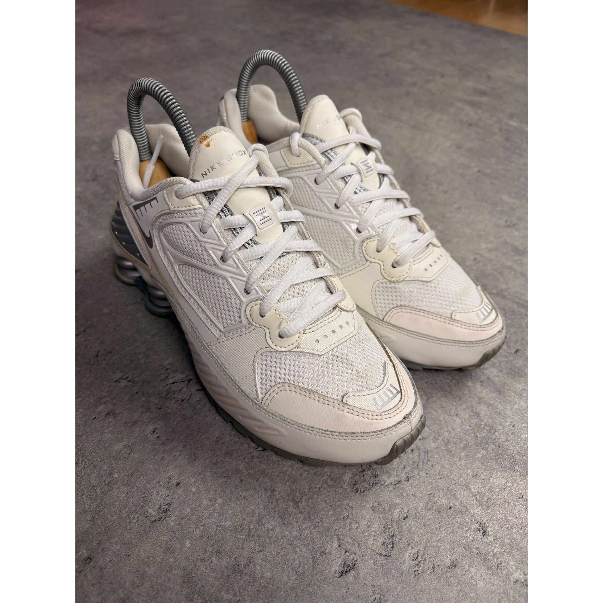 Nike Nike Shox Enigma 9000 Women's Shoes Sail White Silver BQ9001 Size US 6.5 / IT 36.5 - 6 Thumbnail