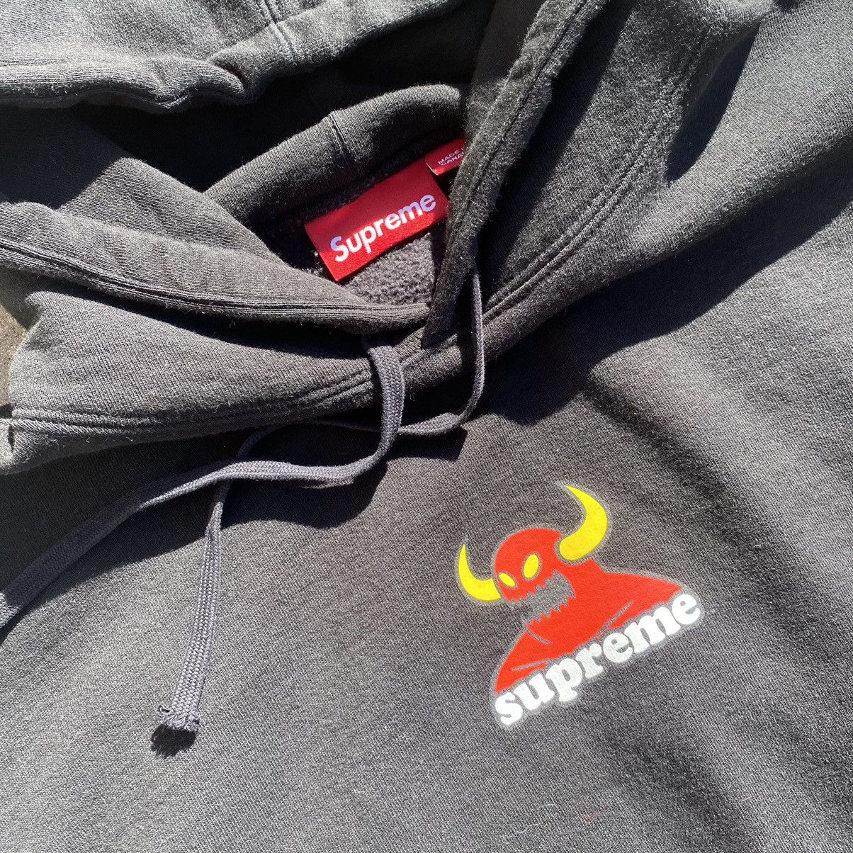Supreme × Toy Machine SUPREME x TOY MACHINE black hoodie Size US M / EU 48-50 / 2 - 2 Thumbnail