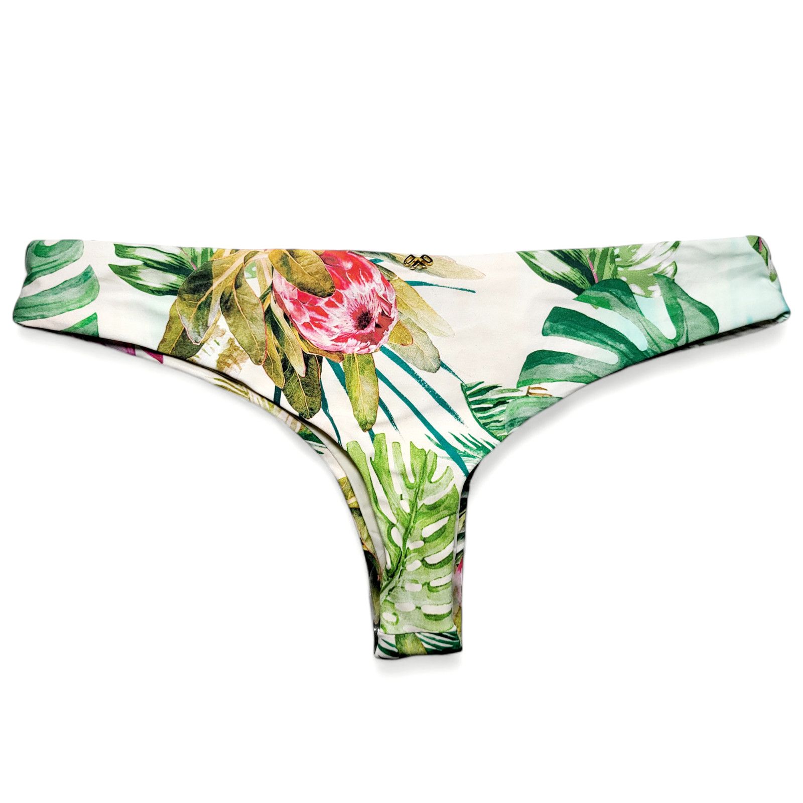 Other NWT PQ SWIM Tulum Cheeky Reversible Tropical Bikini Bottoms Size S / US 4 / IT 40 - 5 Thumbnail