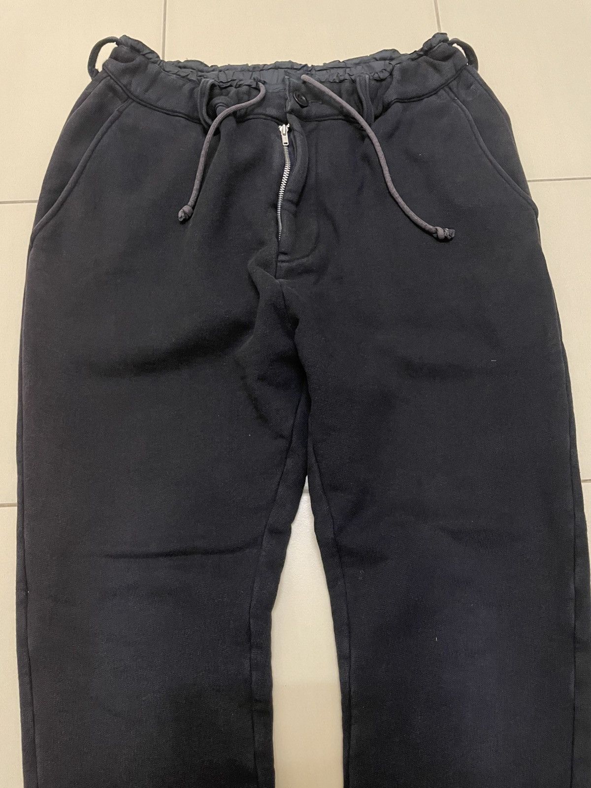 Sacai Japanese Brand Sacai Zipper Jogger Sweatpants Size US 31 - 3 Thumbnail