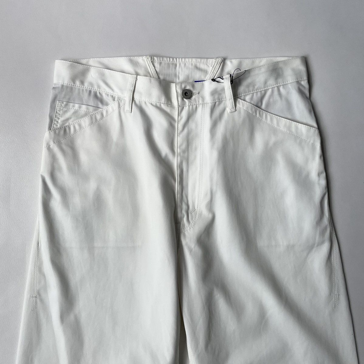 Comme des Garcons S/S 10 White Cotton Utility Work Trousers Size US 34 / EU 50 - 3 Thumbnail