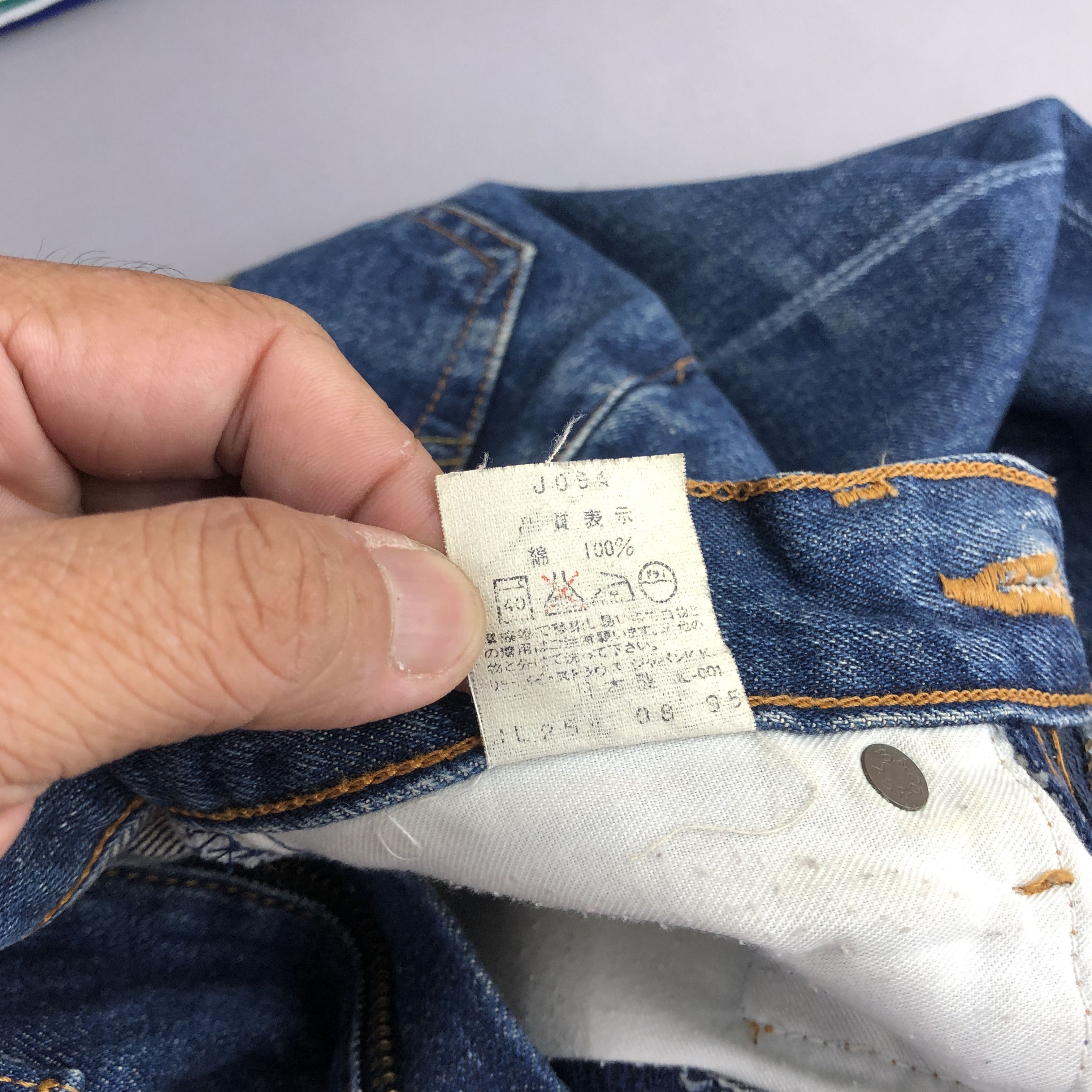 Levi's Vintage 90s Levis 704z Selvedge Jeans Levi's Stonewash Denim Size 24" / US 00 / IT 34 - 11 Thumbnail