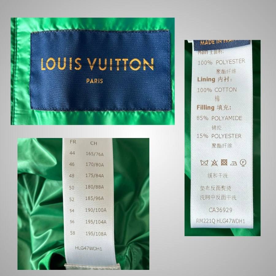 Louis Vuitton LOUIS VUITTON GREEN FLOWER MONOGRAM PUFFER VEST Size US XXL / EU 58 / 5 - 3 Thumbnail