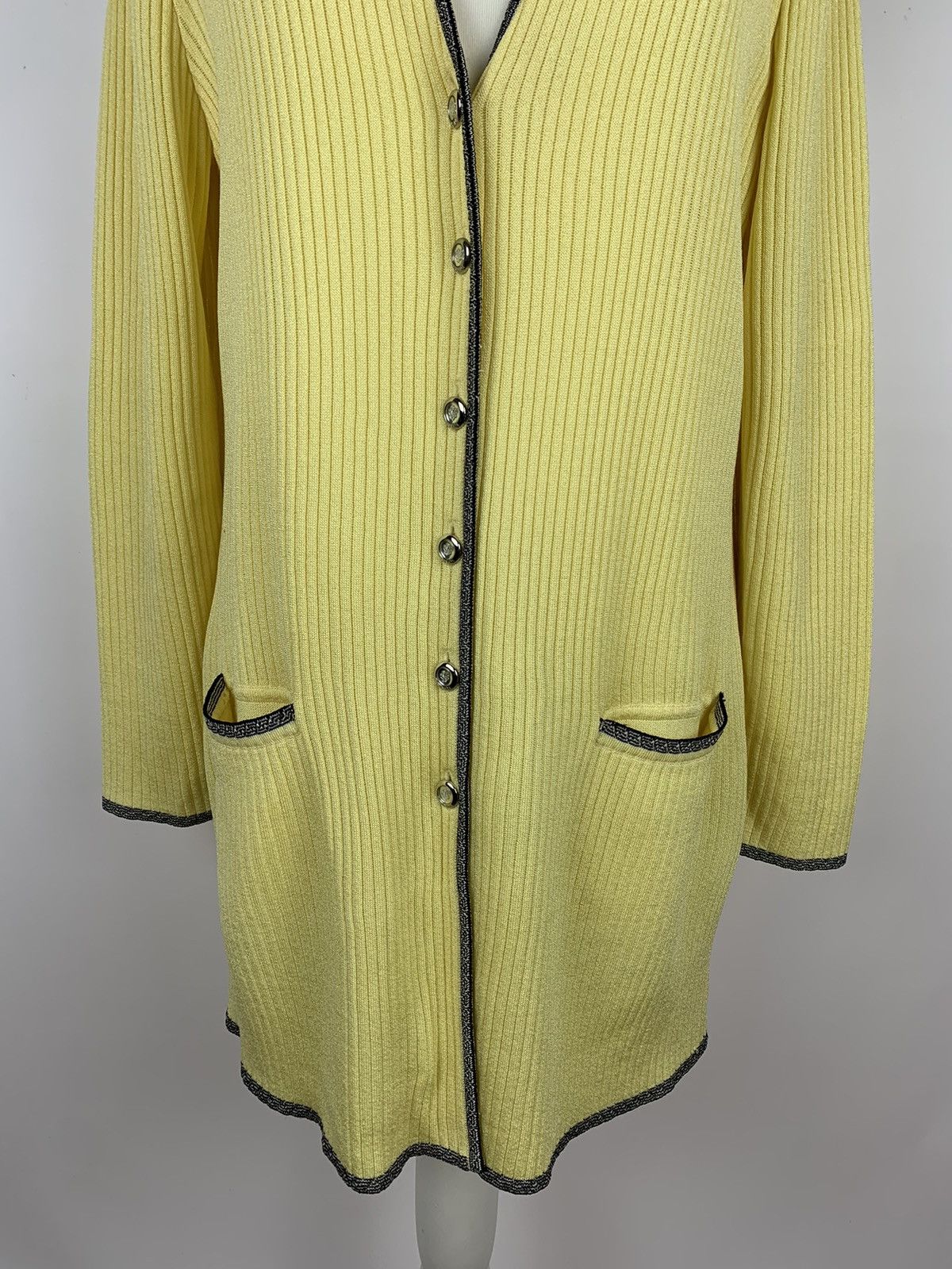 Escada Vintage Escada by Margaretha Ley Knit Heavyweight Cardigan Size S / US 4 / IT 40 - 3 Thumbnail