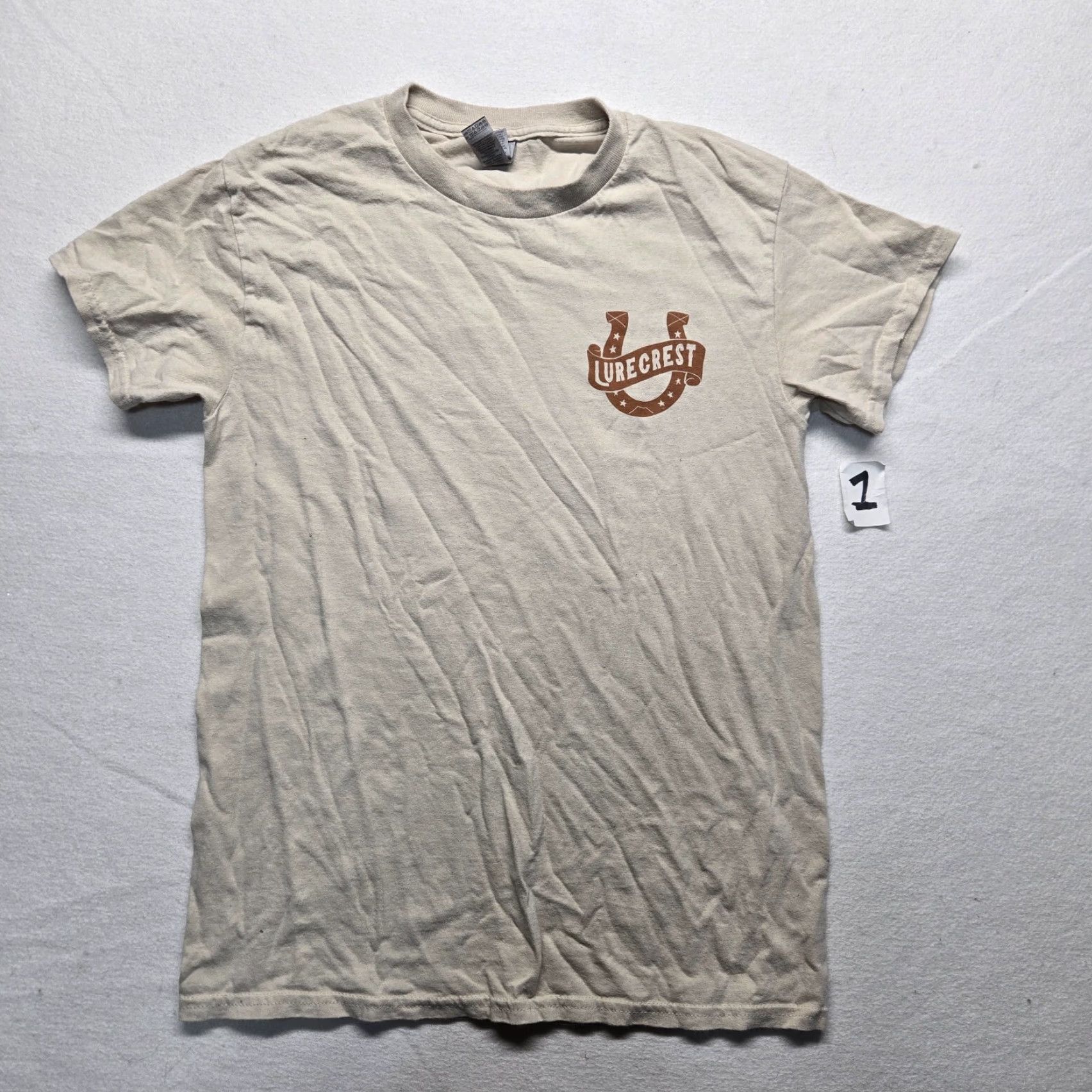 Gildan Gildan Psalm 23:1-2 Lure Crest Short Sleeve Shirt Men's S Brown Size US S / EU 44-46 / 1 - 2 Thumbnail