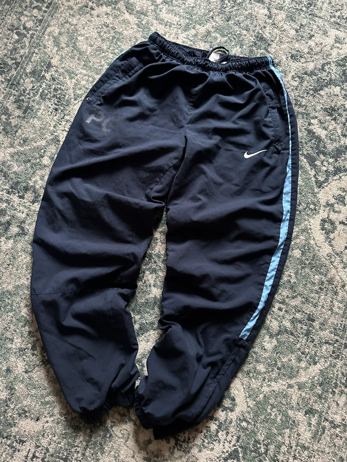 Nike × Skepta VINTAGE NIKE TN SKEPTA STYLE NYLON TRACK PANTS Y2K XL Size US 34 / EU 50 - 2 Thumbnail