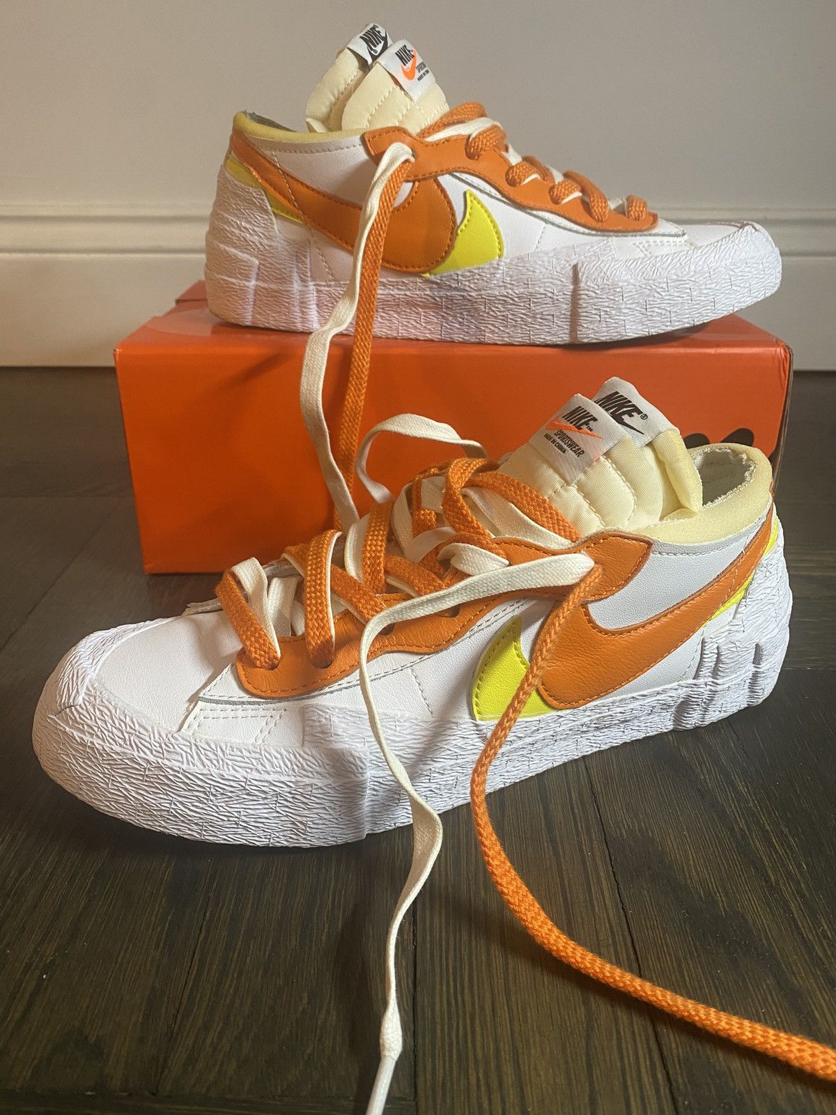 Nike × Sacai Nike x sacai blazer low Size US 6 / EU 39 - 1 Thumbnail