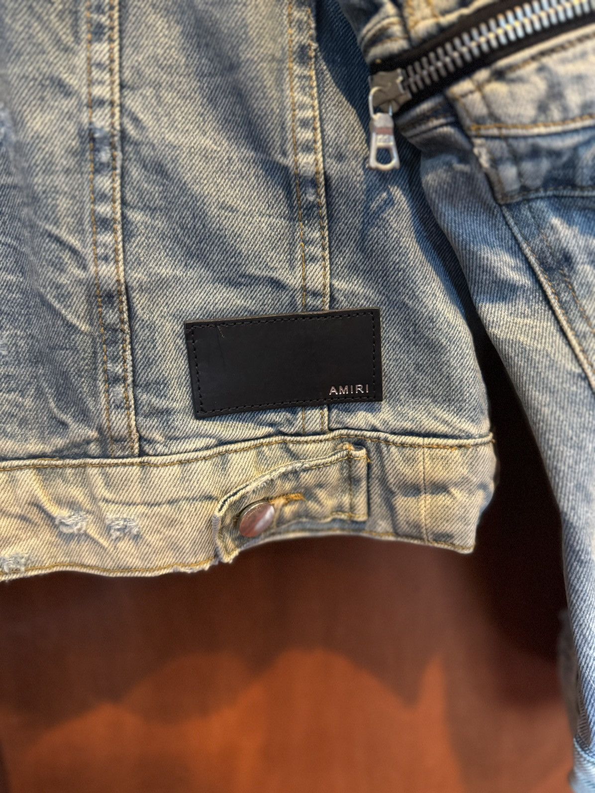 Amiri Amiri Denim MX Trucker Jacket Size US L / EU 52-54 / 3 - 5 Thumbnail