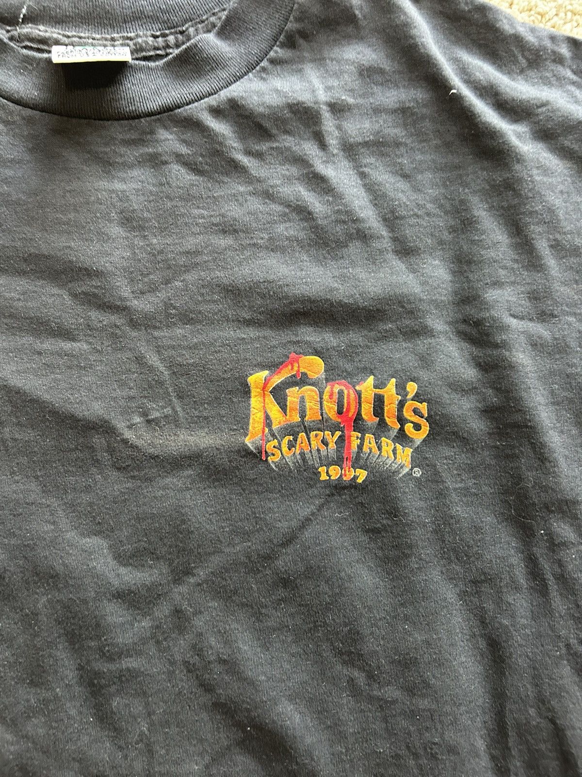 Other Vintage 1997 Knotts Scary Farm Halloween Haunt tee Size US XL / EU 56 / 4 - 5 Thumbnail