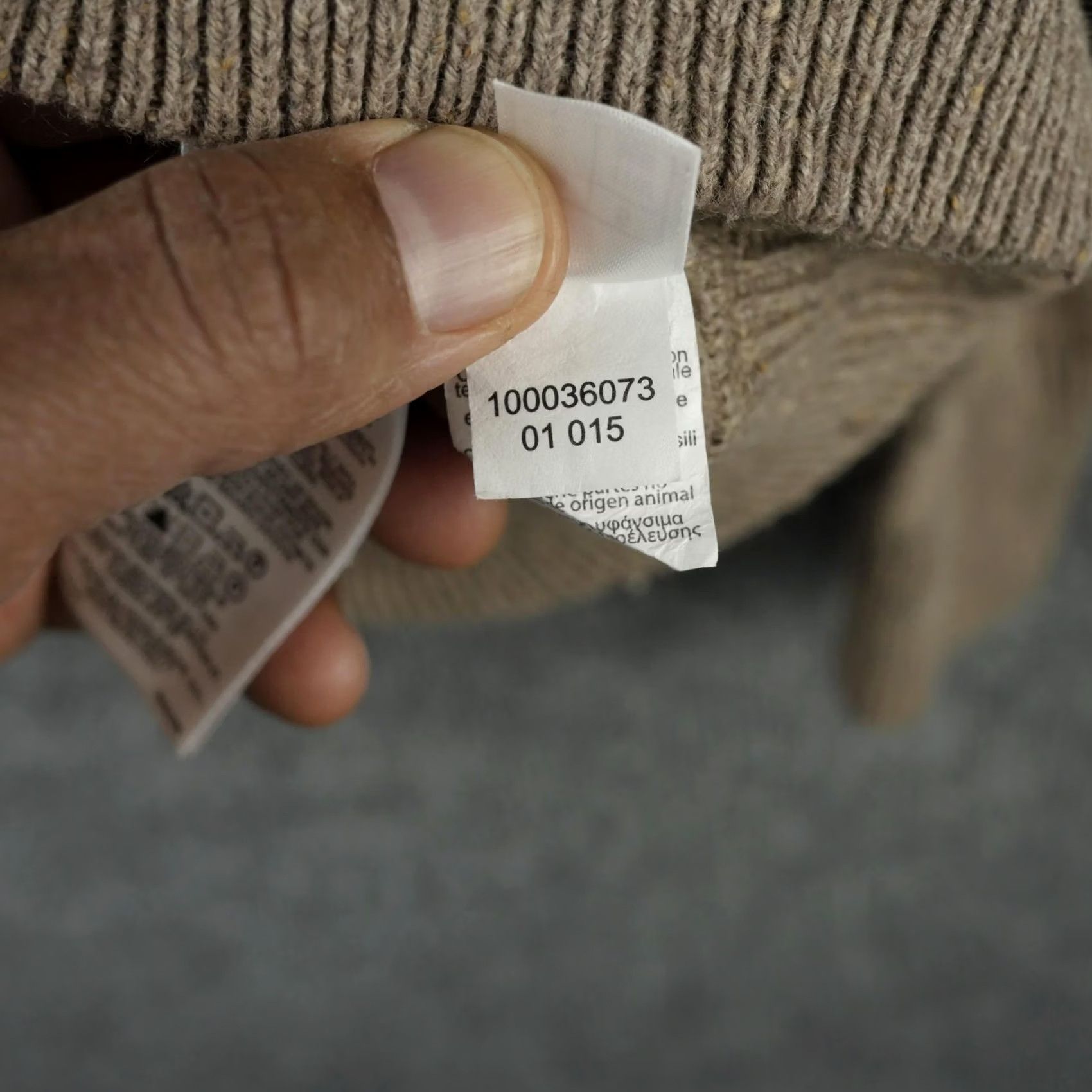 Brooks Brothers Brooks Brothers Red Fleece Sweater Mens S Henley Crew Neck Knit Solid Beige Wool Cotton Nylon All Seasons Casual Size US S / EU 44-46 / 1 - 6 Thumbnail