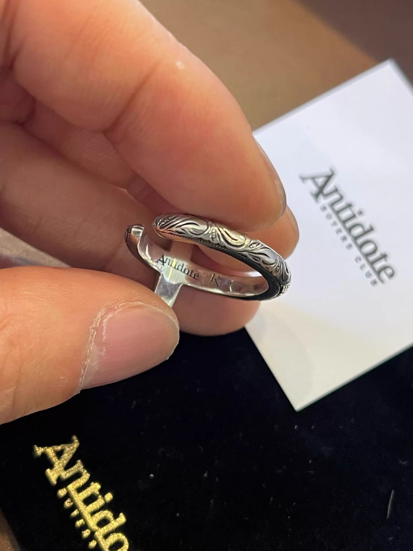 Other Antidote BuyersClub Tangcao Cross Open Ring Japan 21-23 Size ONE SIZE - 5 Thumbnail