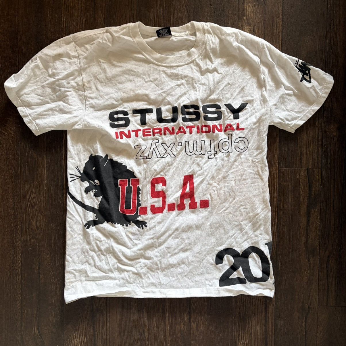 Cactus Plant Flea Market × Stussy Stussy X CPFM Heart Tee | Grailed
