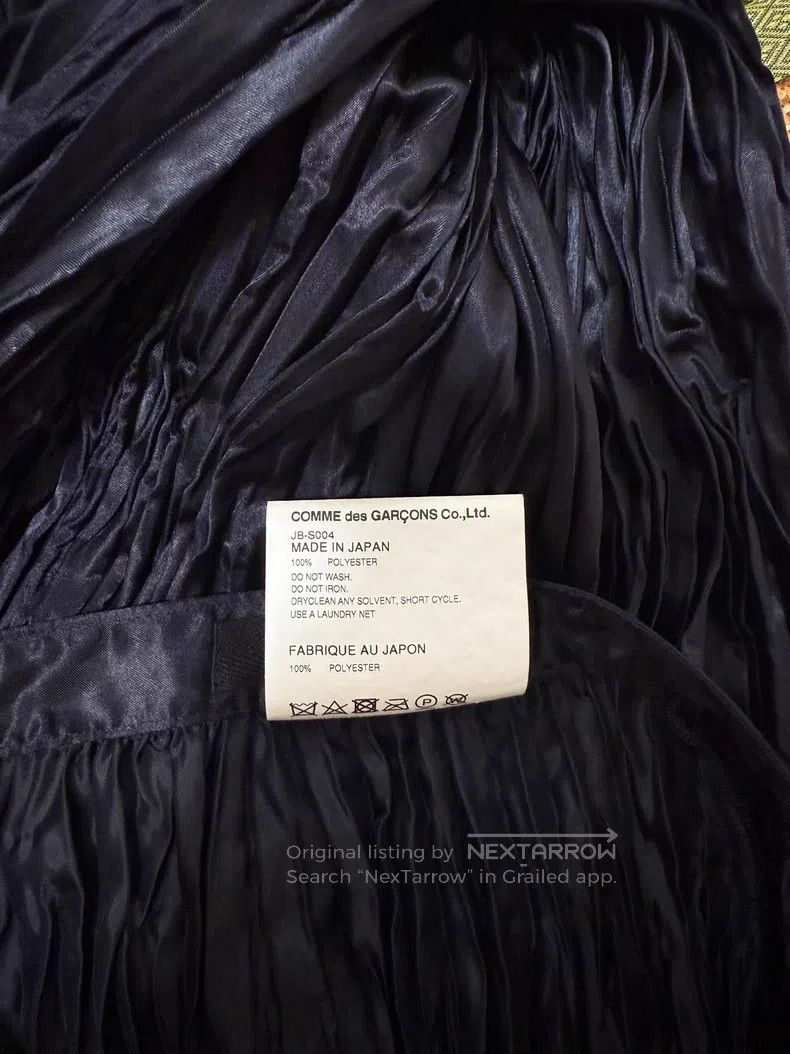 Junya Watanabe Junya Watanabe size XS Deep Purple Pleated Skirt Size 23" - 3 Thumbnail